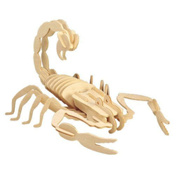 Lesena igrača, 3D sestavljanka WCK Scorpion