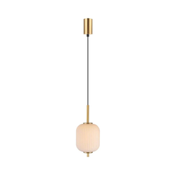 Zuma Line 003064-034751 - LED luster na sajli AKARI LED/6,5W/230V prečnik 13 cm zlatna