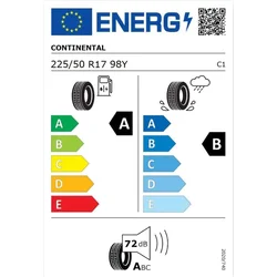 Continental EcoContact 6 ( 225/50 R17 98Y XL *, EVc )