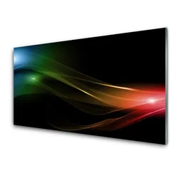 tulup.si Slika na akrilnem steklu Abstrakcija graphics 120x60 cm 4 obešalnika