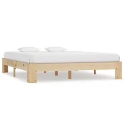 Okvir za krevet od masivnog drva 180 x 200 cm veliki bračni