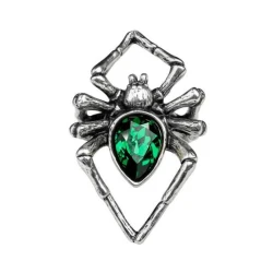 Prstan ALCHEMY GOTHIC - Smaragdni Venom - R222-A