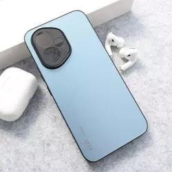 Maska AG Frosted za Honor 400 svetlo plava