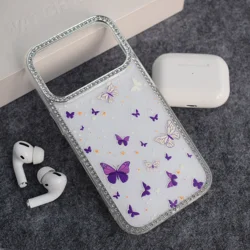 Maska Sunny Garden za iPhone 17 Pro Max Purple Blossom