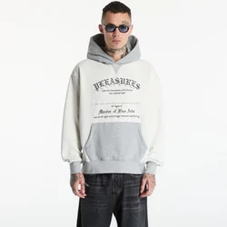 Mikina PLEASURES Degree Hoodie Ash Grey M