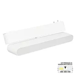 LED magnetna svetiljka CCT ULTRA SLIM FMS1101-12 WH