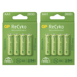 Polnilna baterija GP ReCyko 2700 mAh HR6 (AA)