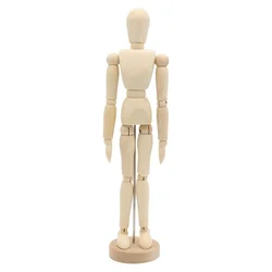 Lesena lutka, moška figura 30 cm