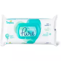 PAMPERS vlažne maramice Aqua Pure, 48 kom