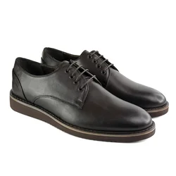 Mona Footwear Muške kožne cipele, Crne