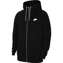 Nike M NSW MODERN HOODIE FZ FLC, muški duks, crna CU4455