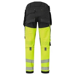 Portwest Radne pantalone ev442 - ev4 visokovidljive sa holster džepovima na skidanje, žuto-crne, vel.56 (40 inča) ( 64399 )