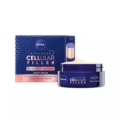 NIVEA Hyaluron Cellular Filler + Elasticity Reshape noćne kreme 50ml