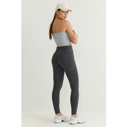 Trendyol Anthracite Seamless Full Length Sports Tights