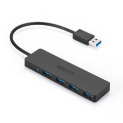 Anker Anker Ultra Slim 4-port USB 3.0 hub črn A7516011