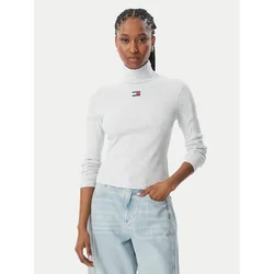 Tommy Jeans Majica svetlo siva