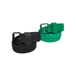 Set of elastic bands for children black/bodegagreen
