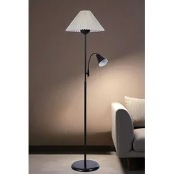 Podna lampa Devin, Bela
