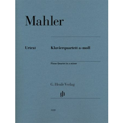 MAHLER:PIANO QUARTET -MOLL