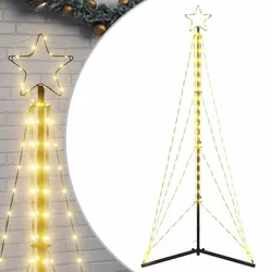 LED božićno drvce 363 LED toplo bijelo 182 cm