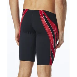 Mens swimsuit tyr phoenix jammer black/red 22