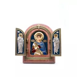 Triptih Sveti Dimitrije, 220x255x32mm