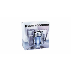 Paco Rabanne Invictus darilni set toaletna voda 100 ml + toaletna voda 10 ml + gel za prhanje 75 ml za moške