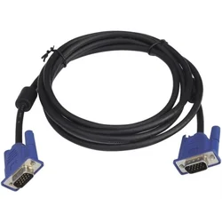 FAST ASIA Kabl VGA D-sub MM 1.8m HQ feritno jezgro crni