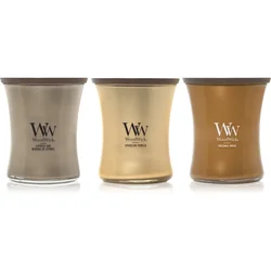 Woodwick Precious Metals Trio Pack set