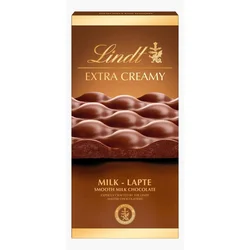Lindt Čokolada Extra Creamy Mlečna, 80g