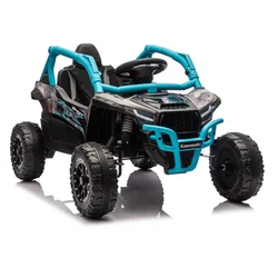 Licencirani akumulatorski buggy Kawasaki JS330 - črno/moder