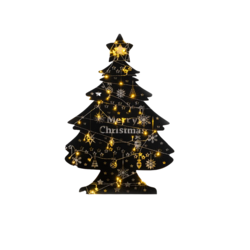 Wallity Zidna dekoracija XMASBLACK-031, 70x100 cm, Crna