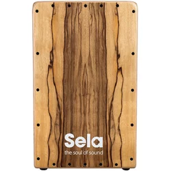 Sela Iconic Limba Natural Wood-Cajon