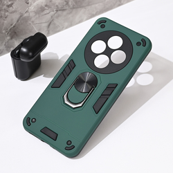 Maska za Xiaomi Redmi 14C/Redmi A4 Hard Ring tamno zelena