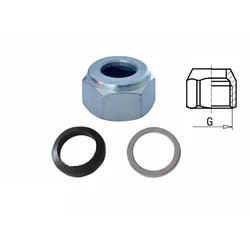 Holender navrtka 1/2 sa gumicom, 27x24x12 mm