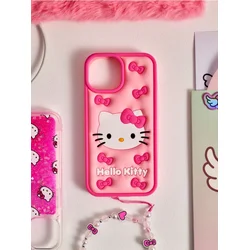 Sinsay - Maska za iPhone 13/14 Hello Kitty - roze