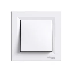 Schneider Electric EPH0500121 Asfora 107 križno stikalo, belo,