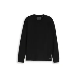 TOM TAILOR DENIM Majica črna