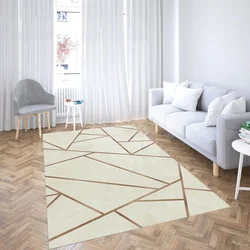 Conceptum Hypnose Tepih CG_62, Pravougaoni, 100x180 cm, Krem-braon