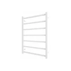 Kupaonski peškirni radijator INOX TOKIO 161W/230V 77x53 cm, nerđajući čelik/bela
