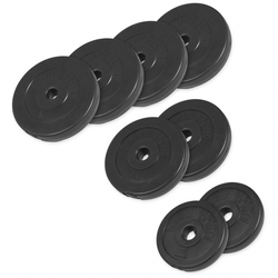 Gorilla Sports Set tegova obloženih plastikom (27,5 kg) ( 100674-00006-0030 )