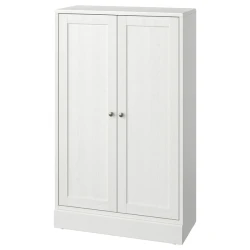HAVSTA Element s postoljem, bela, 81x37x134 cm