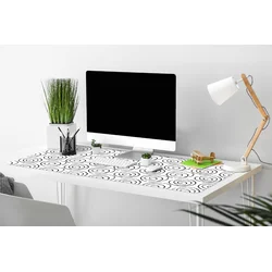 Decormat Podloga za pisalno mizo Snail shells 100x50 cm