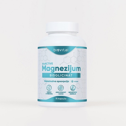 Biovital BioActive Magnezijzm Bisglicinat 200mg 70 kapsula