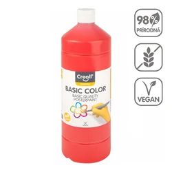 Temper barva Creall, 1 000 ml - svetlo rdeča