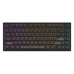 Dark Project ALU81A Terra Nostra R2 žična mehanička gaming tastatura 75%, crna