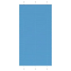 Plisirana zavjesa Plava 110x200 cm Širina tkanine 109,4 cm Poliester