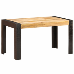 Blagovaonski stol 140x70x76 cm od masivnog grubog drva manga