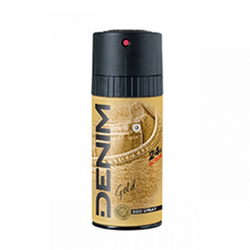 DEZODORANS DENIM GOLD 150ML (6) SARANTIS