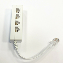 DATACOM UTP CAT3 4xRJ45 (8p2c-1M/4F)